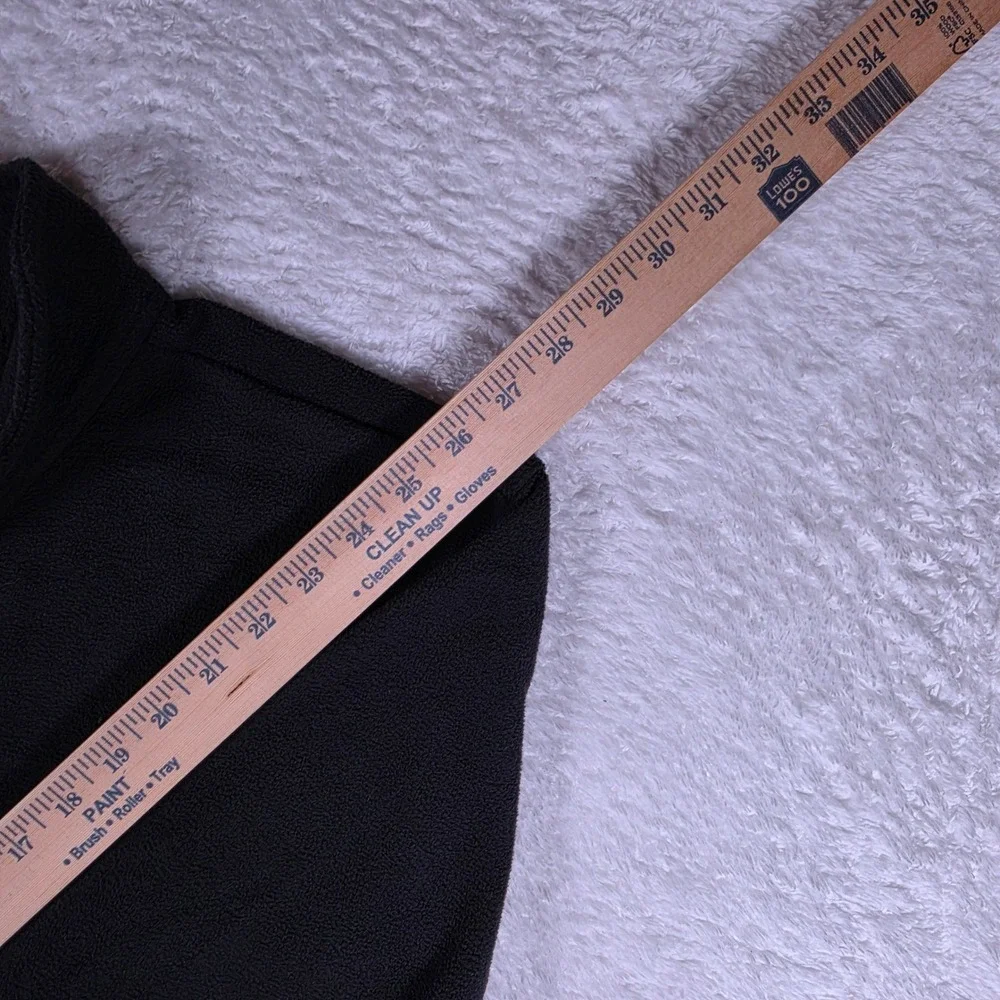 The North Face Anchor Full Zip Mens XXL Black L/S Circular Design NF0A87RH4H0